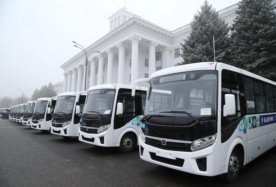 Ставропольский край и Кабардино-Балкарская Республика получили новые автобусы 

 